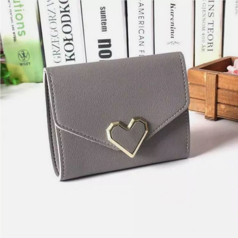 Women Girl PU Leather Wallet Card Holder Coin Purse Clutch Small Cute Handbag